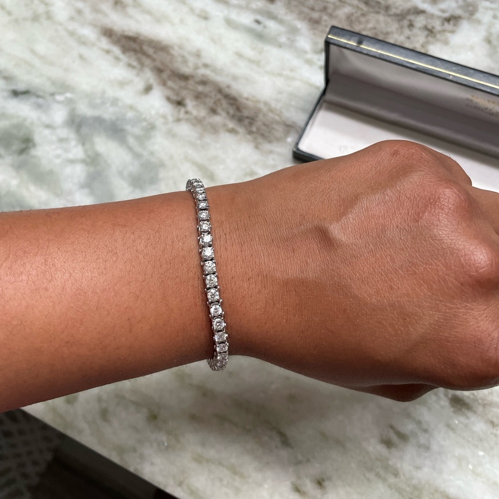 Authentic Diamond Tennis Bracelet